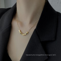 Shangjie Oem Kalung Mode Großhandel Women Gold Plated Halsketten Edelstahl Titan Halskette kleine Zauberkette Halskette